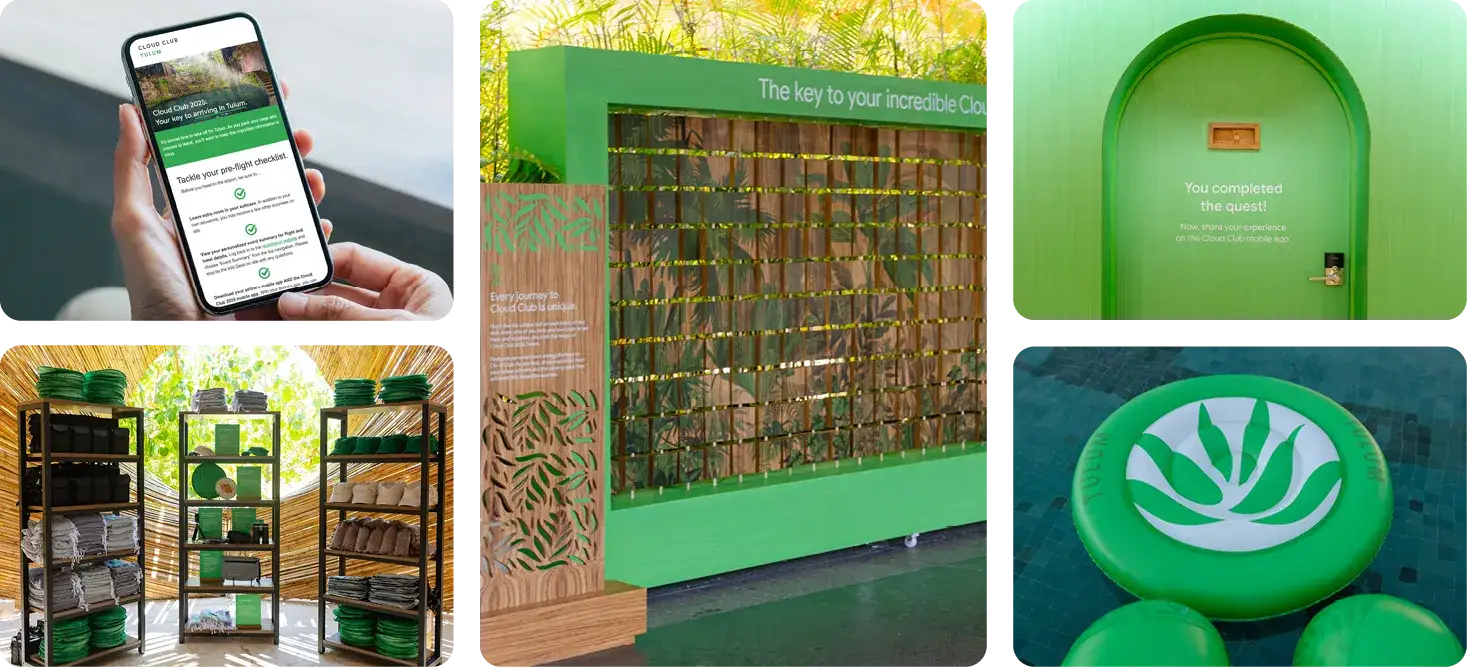 incentive trip attendee issuing recognition